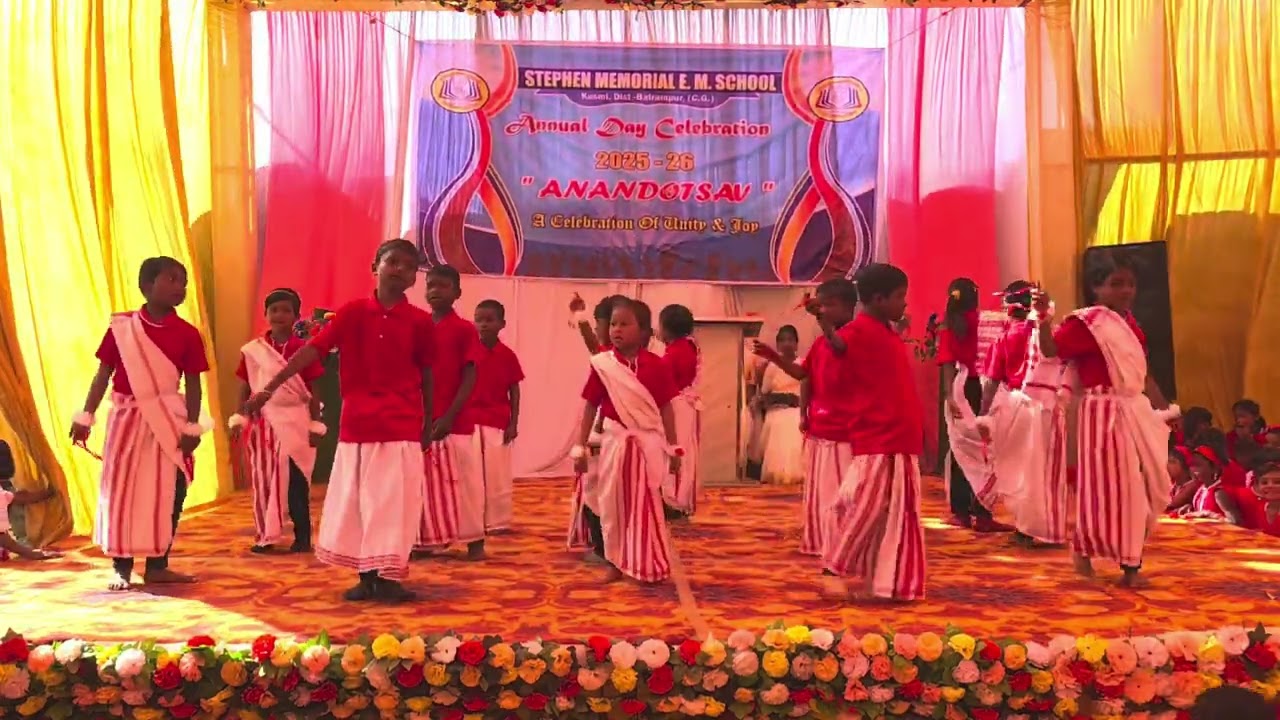 Santal Pargana | santali song dance | Annual Day 2026 | Stephen memorial school kusmi 