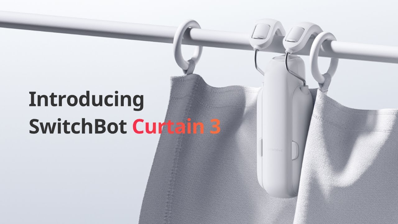 SwitchBot Curtain 3 | A better smart curtain solution. | SwitchBot