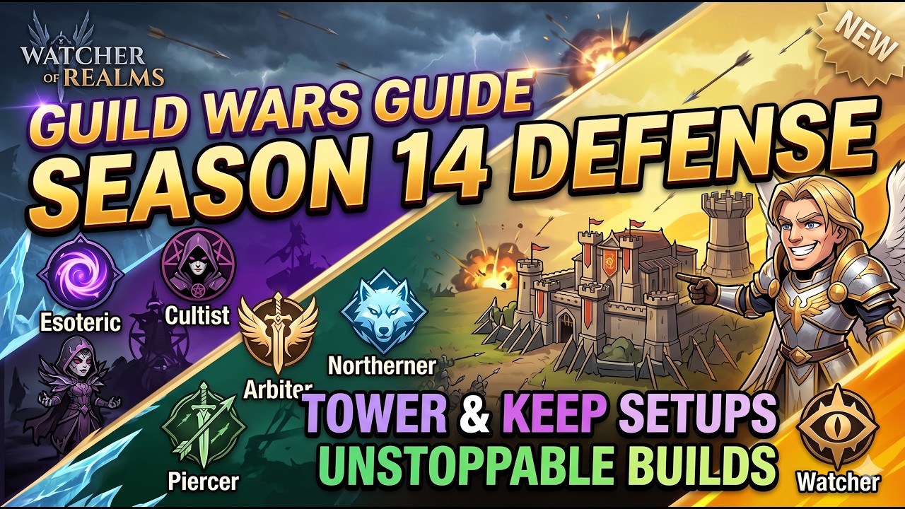 Season 14 GVG Tower and Keep Defensive Setup Guide