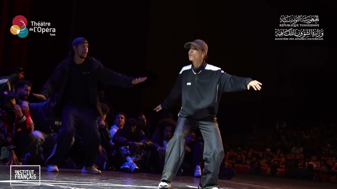 Juste Debout Tunis 25  | Intissar & Sasukee vs  Ouziane Dsc & Atomice Dsc | Hip Hop Final |