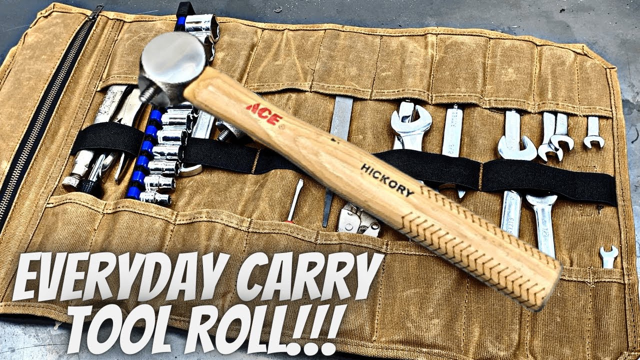 Everyday Carry Tool Roll For A Classic Car.