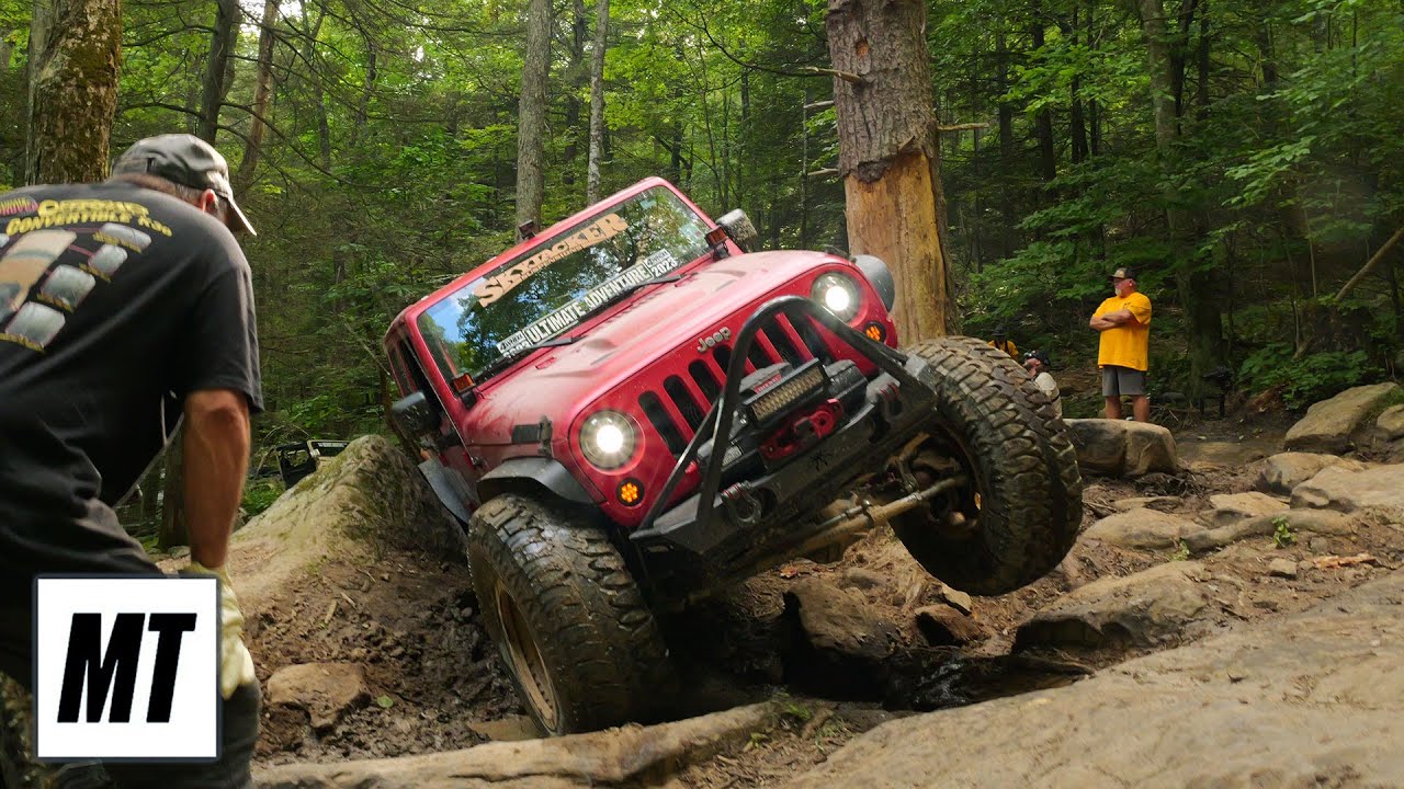 Ultimate Adventure 2023 Ep 2: West Virginia Style High RPM Rockcrawling | MotorTrend