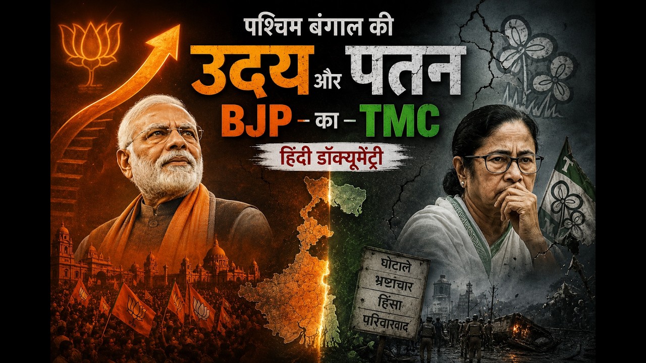 Rise of BJP and fall of TMC in west Bengal  Hindi Documentary