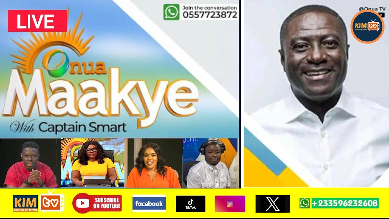 CAPTAIN SMART WITH ONUA MAAKYE LIVE ON KUSI ISAAC MEDIA /04/03/2026