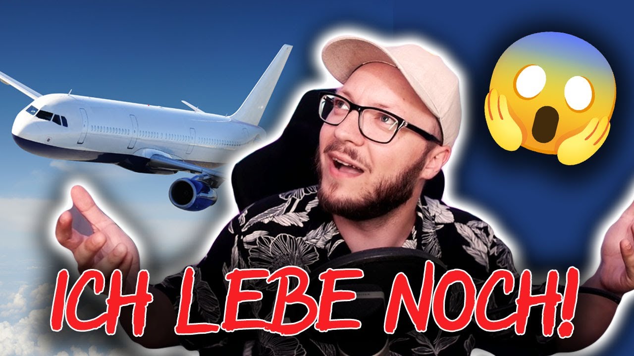 So war mein ERSTER FLUG! Ich hab &Uuml;BERLEBT!