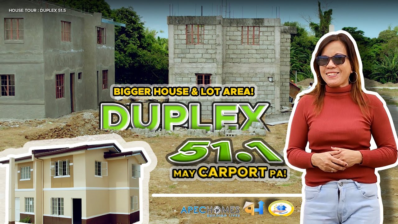 HOUSE TOUR: Duplex 51.5 with CARPORT PROVISION | APECHOMES