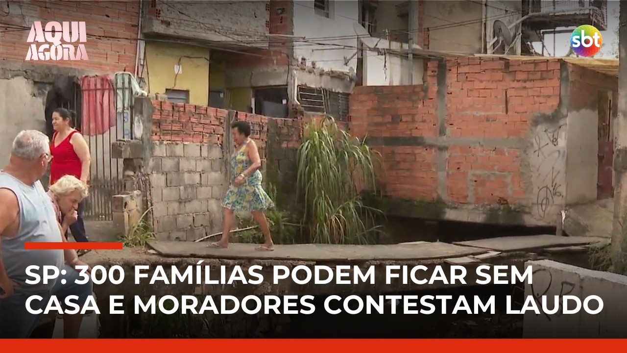Mais de 300 famílias podem ser removidas de comunidade em Pirituba (SP) | #AquiAgora