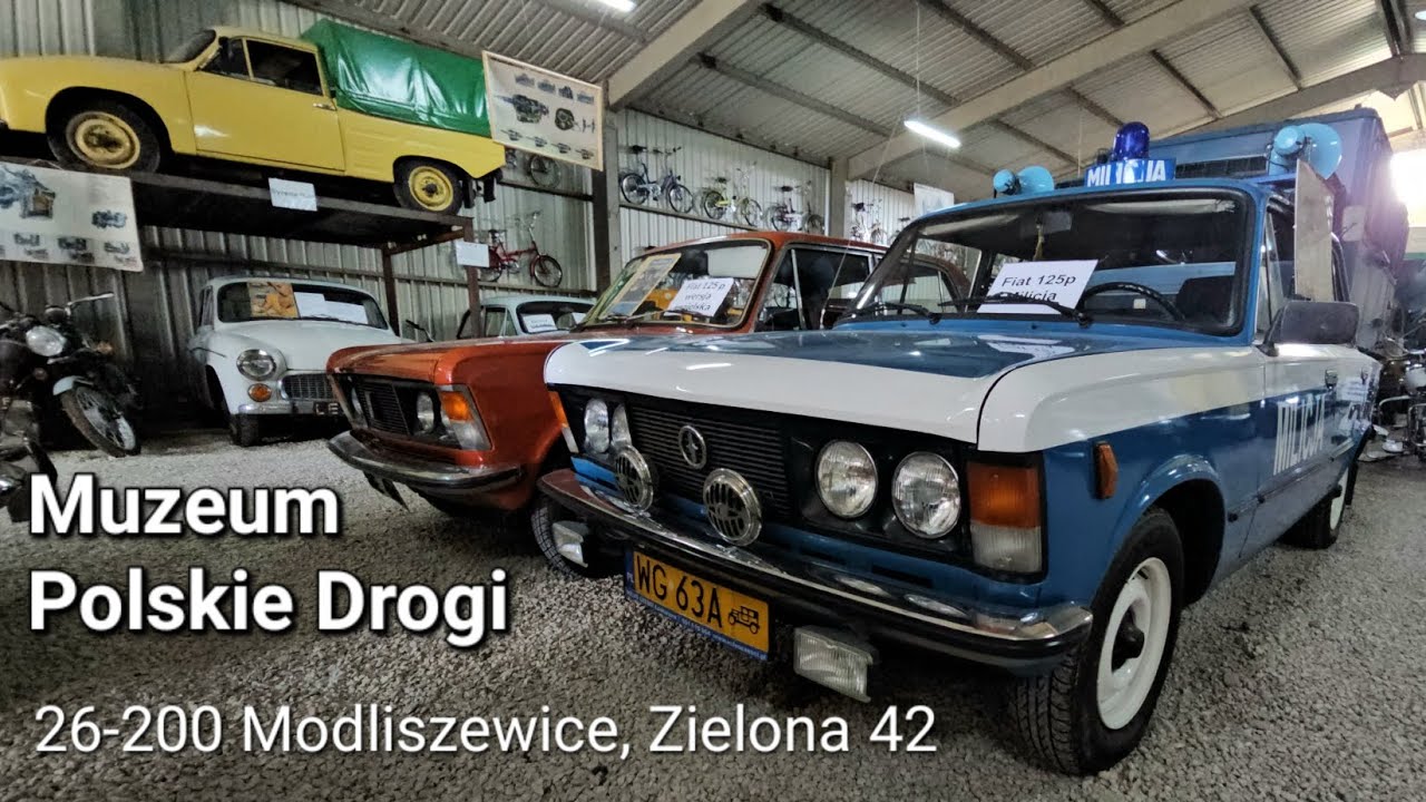 Wycieczka do Muzeum Polskie Drogi w Modliszewicach, kolekcja aut którą musisz zobaczyć
