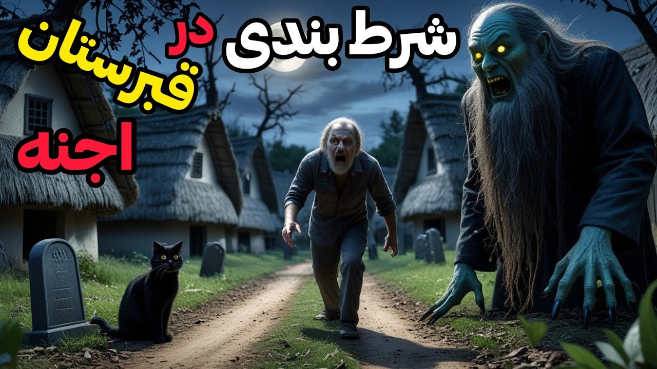 داستان ترسناک شرط بندی در قبرستان اجنه: دوستانی که با شرط بندی در قبرستان، طلسم اجنه شدند