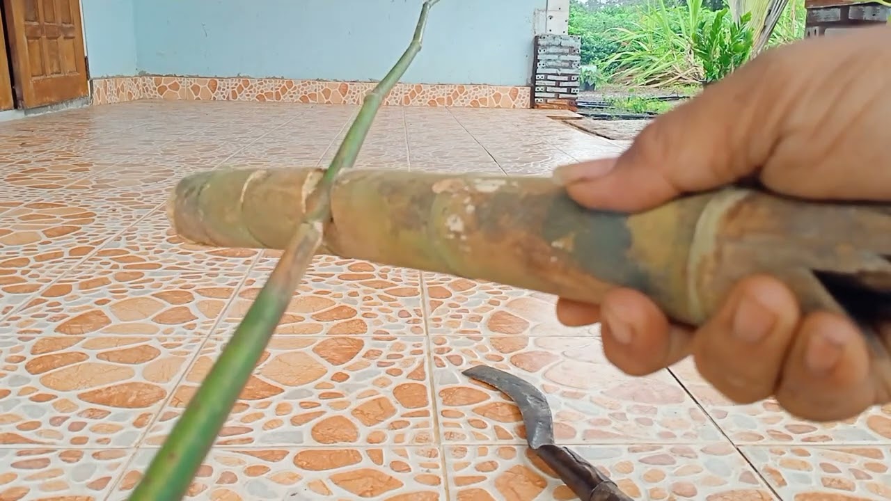 ดัดไม้ไผ่สอนทำที่ดัดไม้ไผ่ง่ายๆ