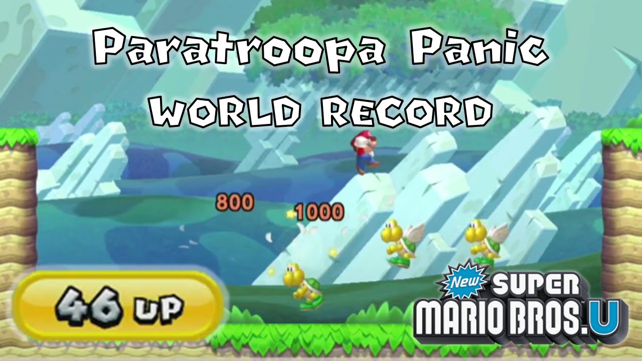 [NSMBU] Paratroopa Panic: 46UP (Tied WR)