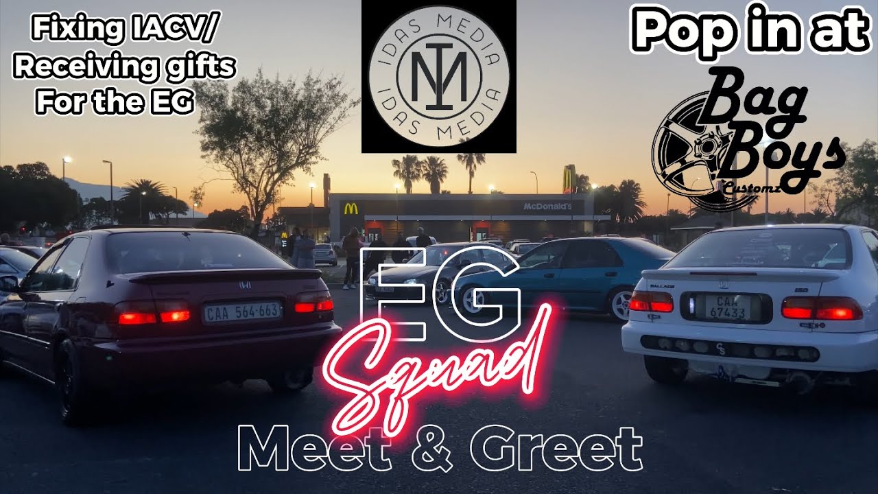We fix our B16 idle issue, receive gifts for the EG and attend a EG squad CPT meet and greet 🇿🇦🏎️🏁