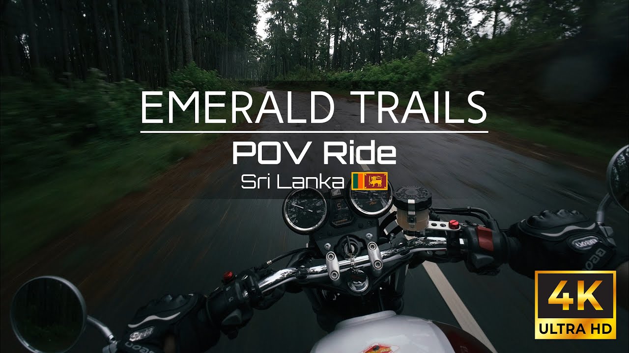 Emerald Trails | Honda CB4 Revo 2018 | 4K
