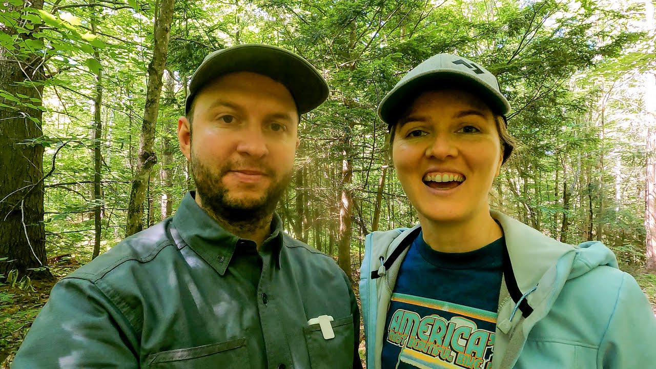 Clearing a NEW TRAIL | 40 acres in Vermont