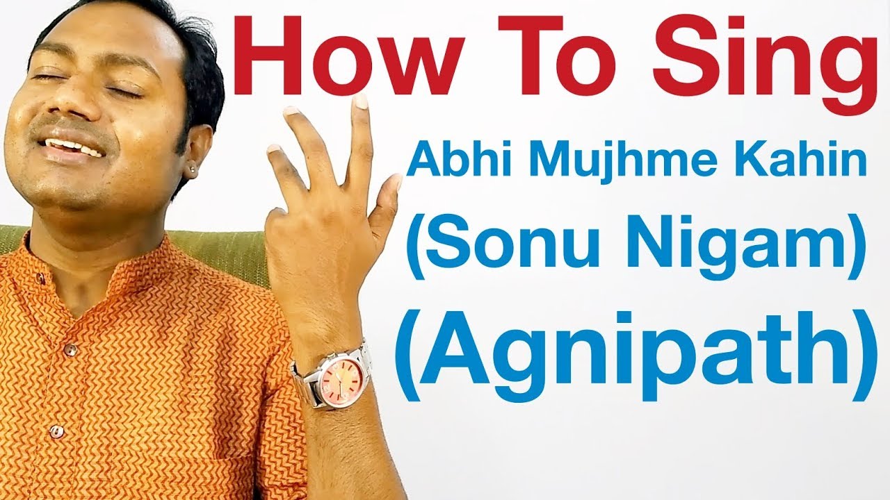 Abhi Mujh Mein Kahin - Singing Lesson - Sonu Nigam 