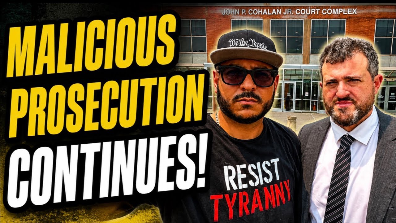Just Got Out Of My Arraignment For Unlawful Arrest By Police Union President