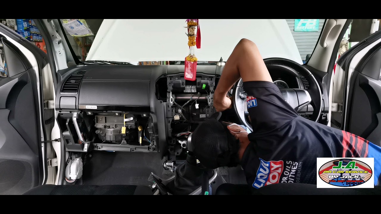 วิธีถอดเปลี่ยนคอยล์เย็น-ล้างตู้แอร์(ยกคอนโซล)​ Isuzu D-Max 1.9 Ddi Blue Power EP.28