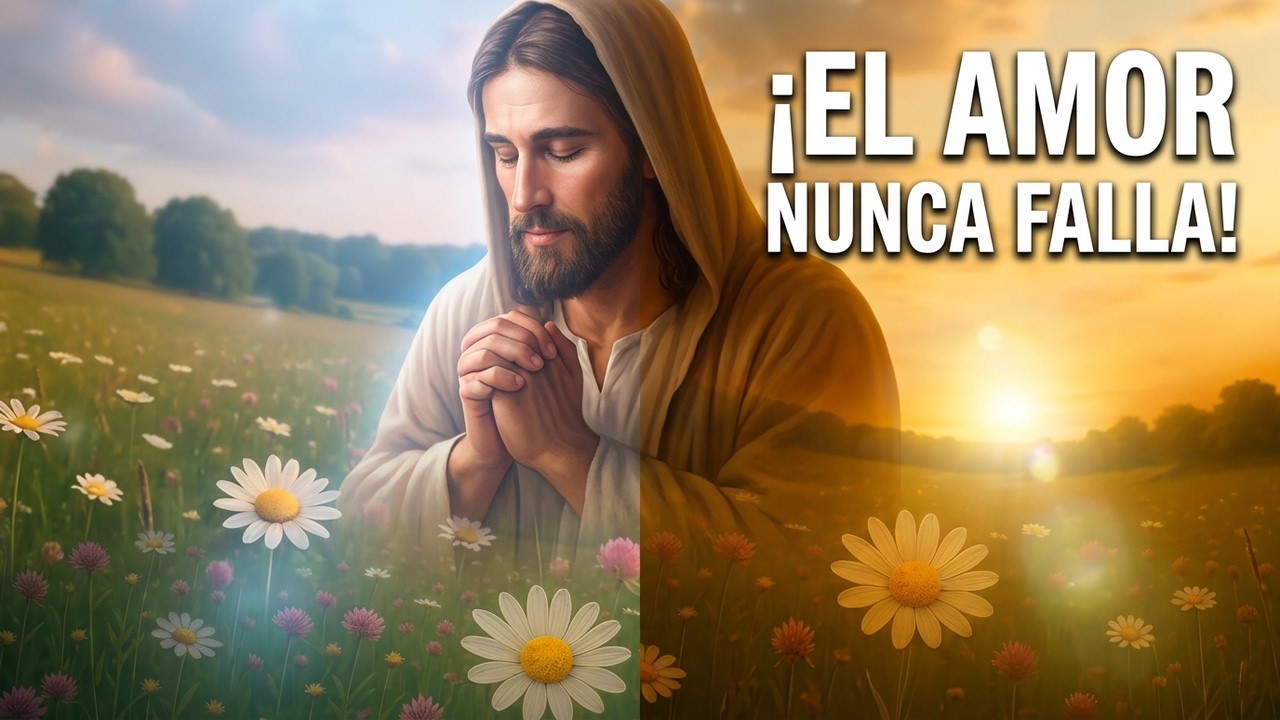 🎶 El Amor Nunca Falla | Canción basada en 1 Corintios 13:4-7 ✨ Inspiración y Fe Cristiana #dios