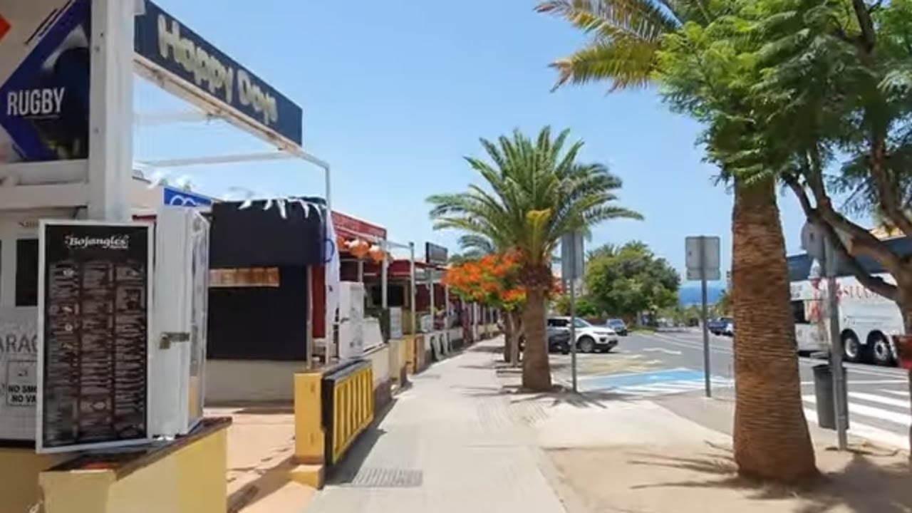 Castle Harbour Tenerife Los Cristianos Walk to Caseys Manhattans El Mirador Bars