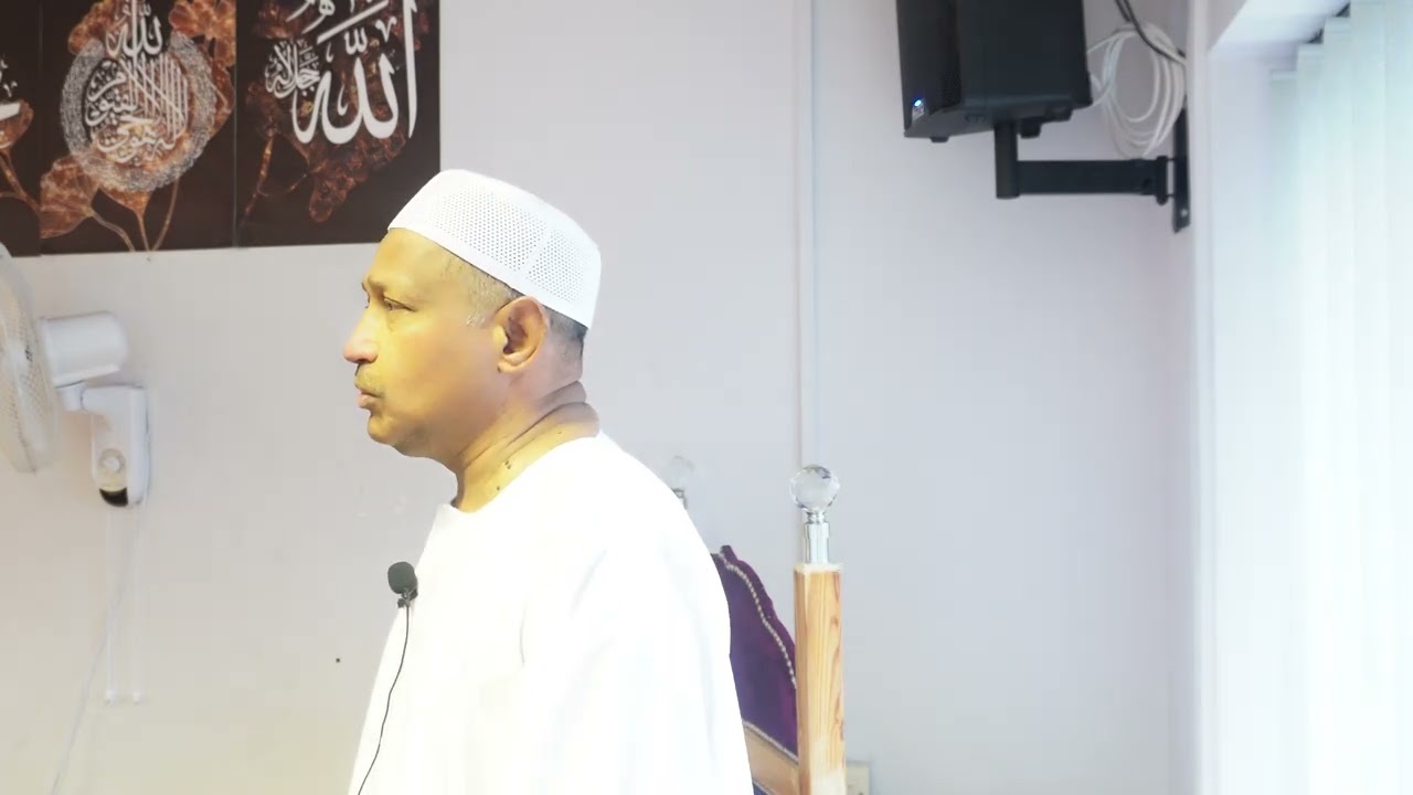 خطبة الجمعة العاشر من شهر رمضان المبارك 2026/ 27/02لفضيلة الشيخ خوجلي حسن بالمركز الإسلامي السوداني 