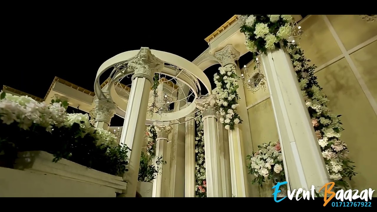 Grand Wedding Reception at SenaKunja Outdoor| Event Baazar | Call us: +8801712767922 (Opu)