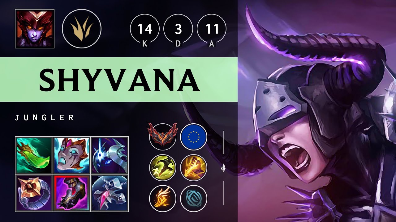 Shyvana Jungle vs Bel'Veth - EUW Grandmaster Patch 25.S1.2