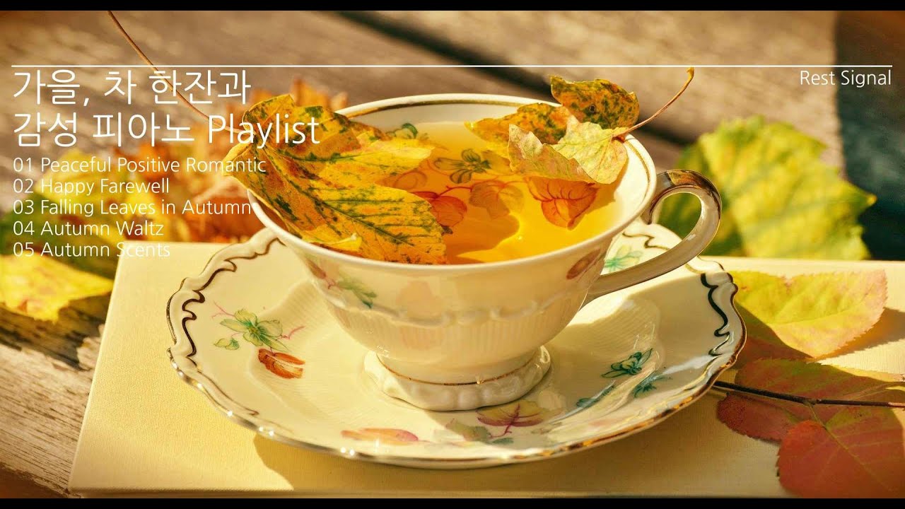 [휴식음악 Playlist]가을, 차 한잔과 함께하는 감성피아노 모음 | 여행, 드라이브 가고싶다