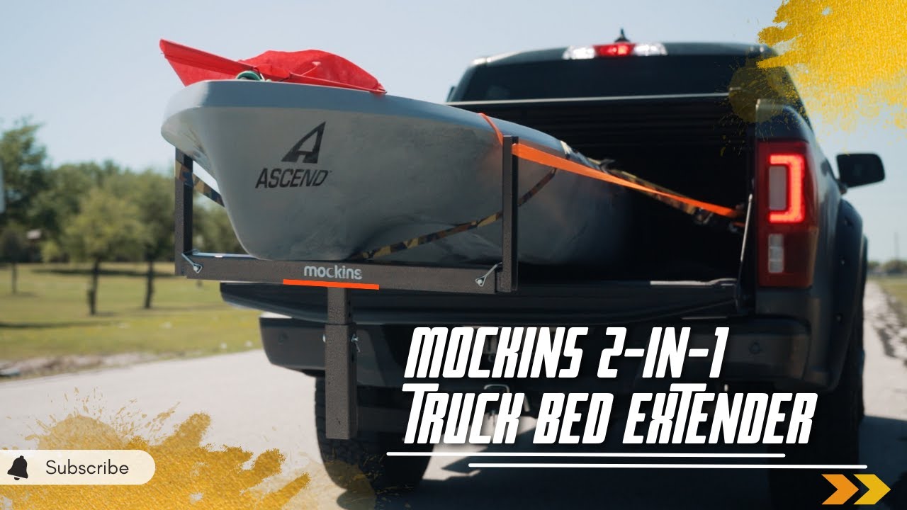 Mockins 2-in-1 Truck Bed Extender Review: How To Haul A Kayak!