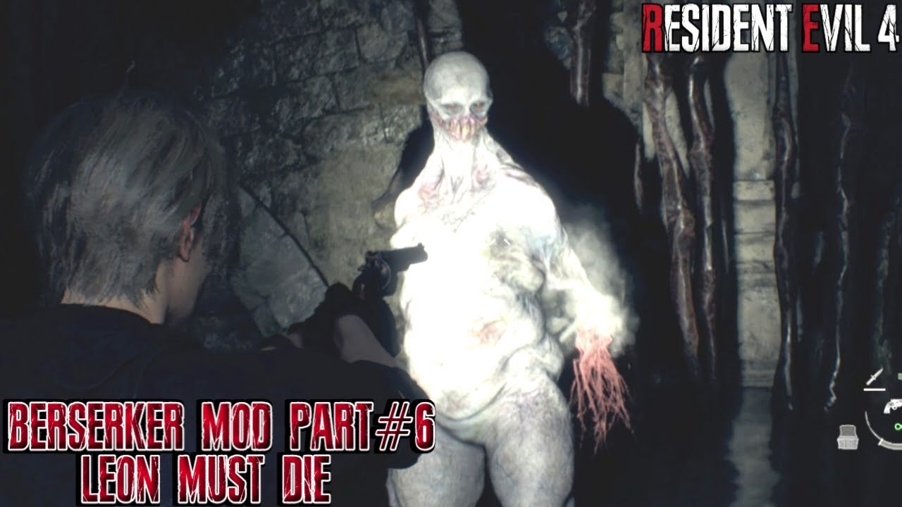 Resident Evil 4 Remake Berserker MOD Leon Must Die but with INFINITE AMMO Chapter #10