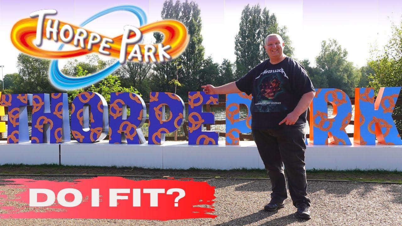 THORPE PARK rides and attractions - Plus Size Theme Park Review - Will you fit?