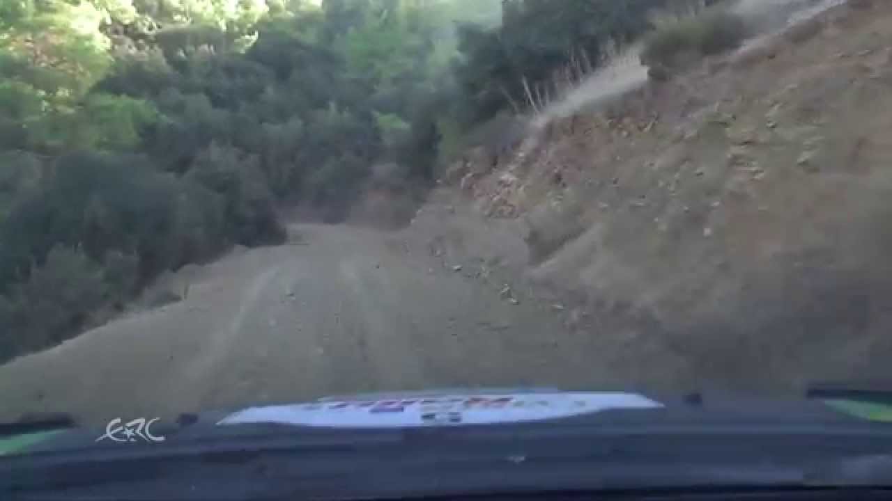 FIA ERC Asfalistiki Cyprus Rally 2014 - Al Rajhi SS15