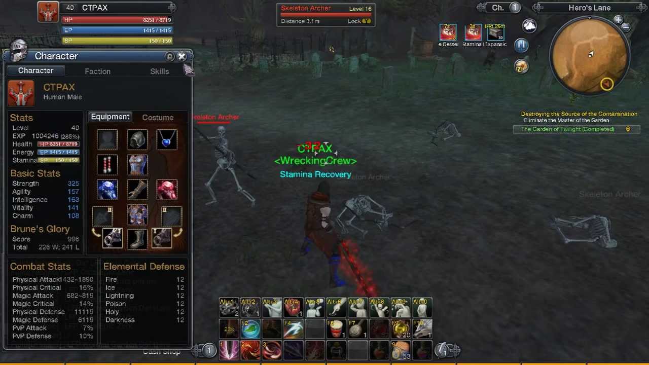 Raiderz Berserker gear