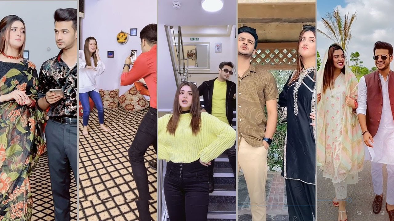 [ LATEST ] Zulqarnain and Kanwal Aftab latest tiktok videos | tiktok love couples 2021 | romantic