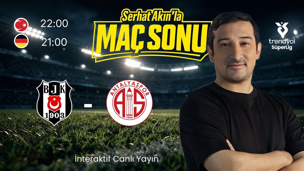 Beşiktaş 4-2 Antalyaspor | MA&Ccedil; SONU ⚪️⚫ Canlı Analiz | Serhat Akın 🦅