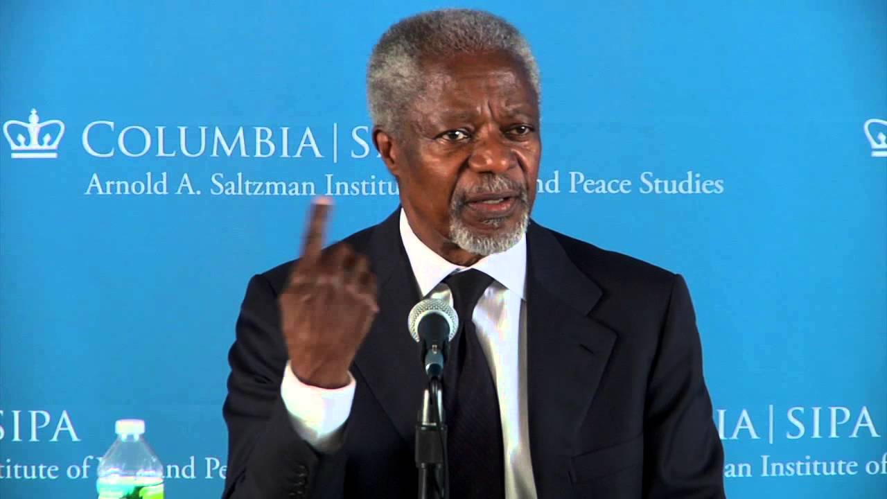 Kofi Annan: 