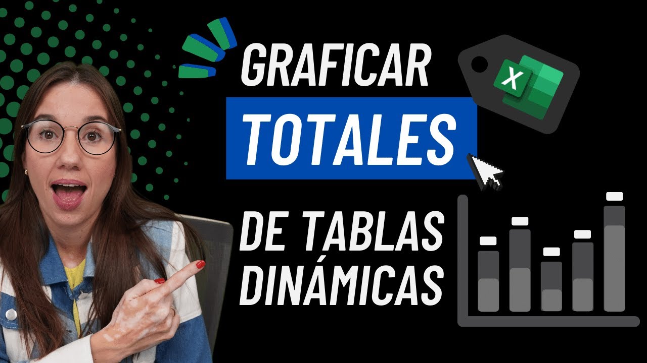 📊 Gráficar TOTALES de una TABLA DINÁMICA en EXCEL - Ej.: Columnas Apiladas.