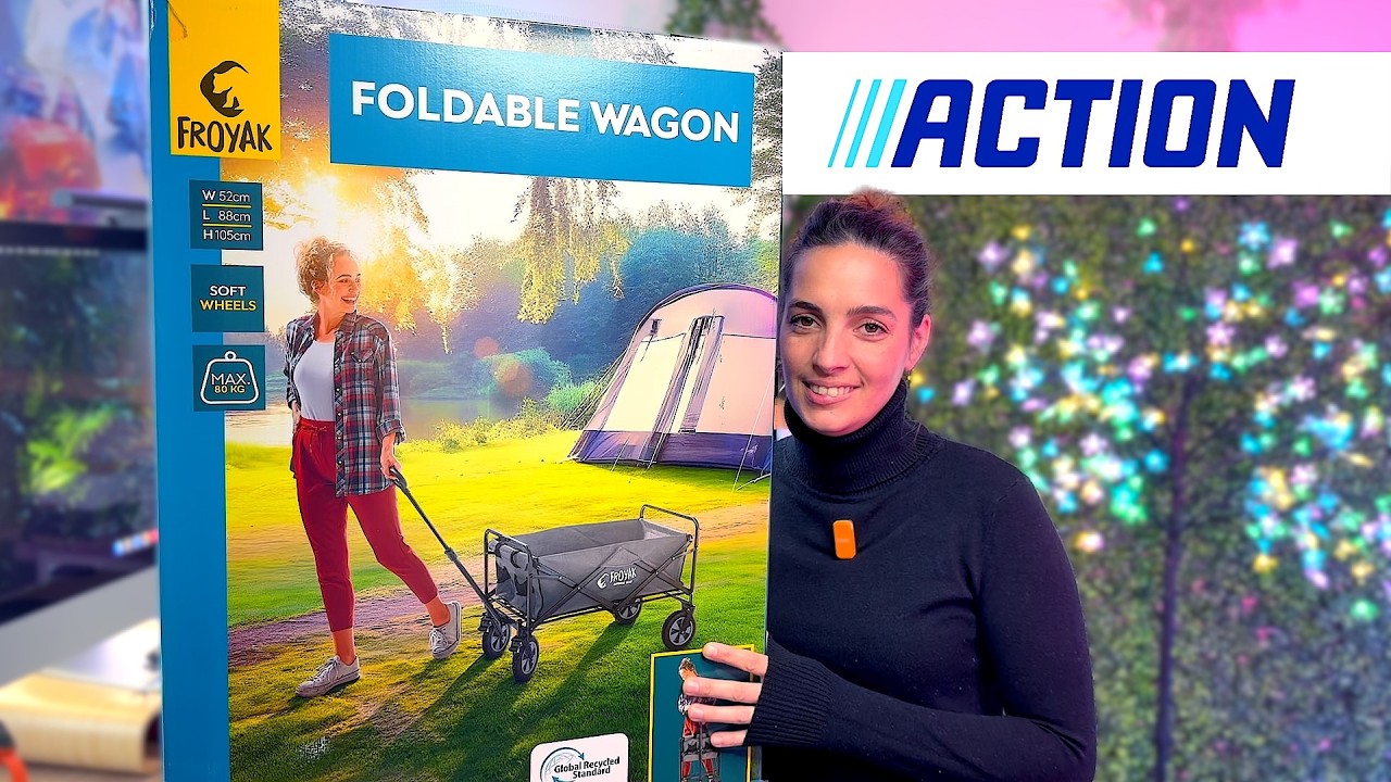 Chariot pliable Froyak de chez ACTION