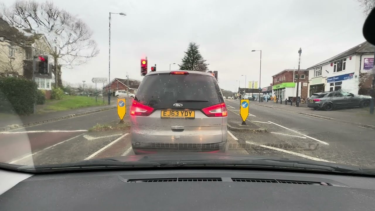 43mins English Suburban B Roads & Back Roads (drive to the pub and back with fuel stop) Winter 2024