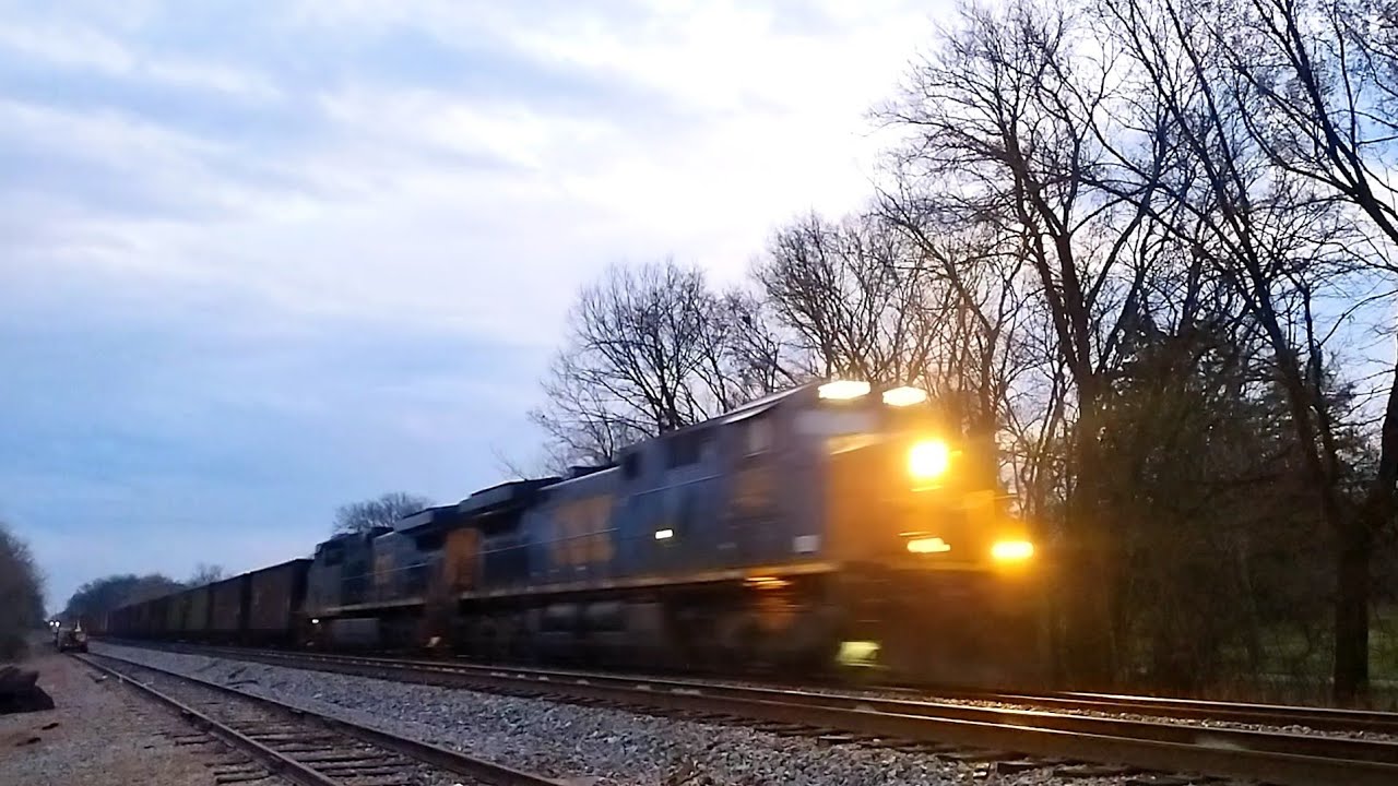 CSX Northbound Coal Train E040 Holt's Corner, TN 03/02/26