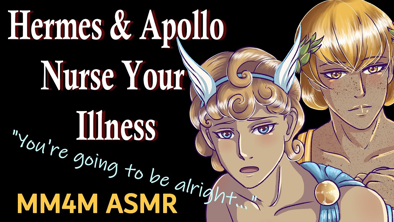M4M Гермес и Аполлон ухаживают за твоей болезнью (ASMR), (греческая мифология asmr)