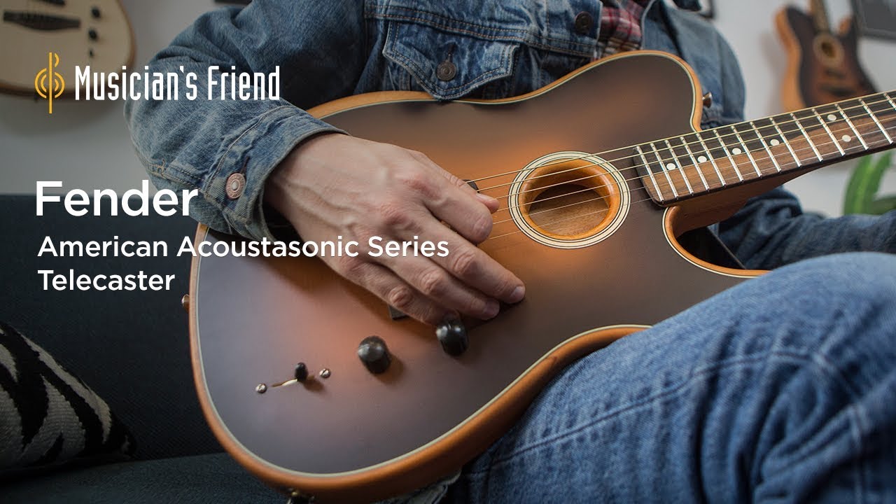 Fender American Acoustasonic Series Telecaster - All Playing, No Talking