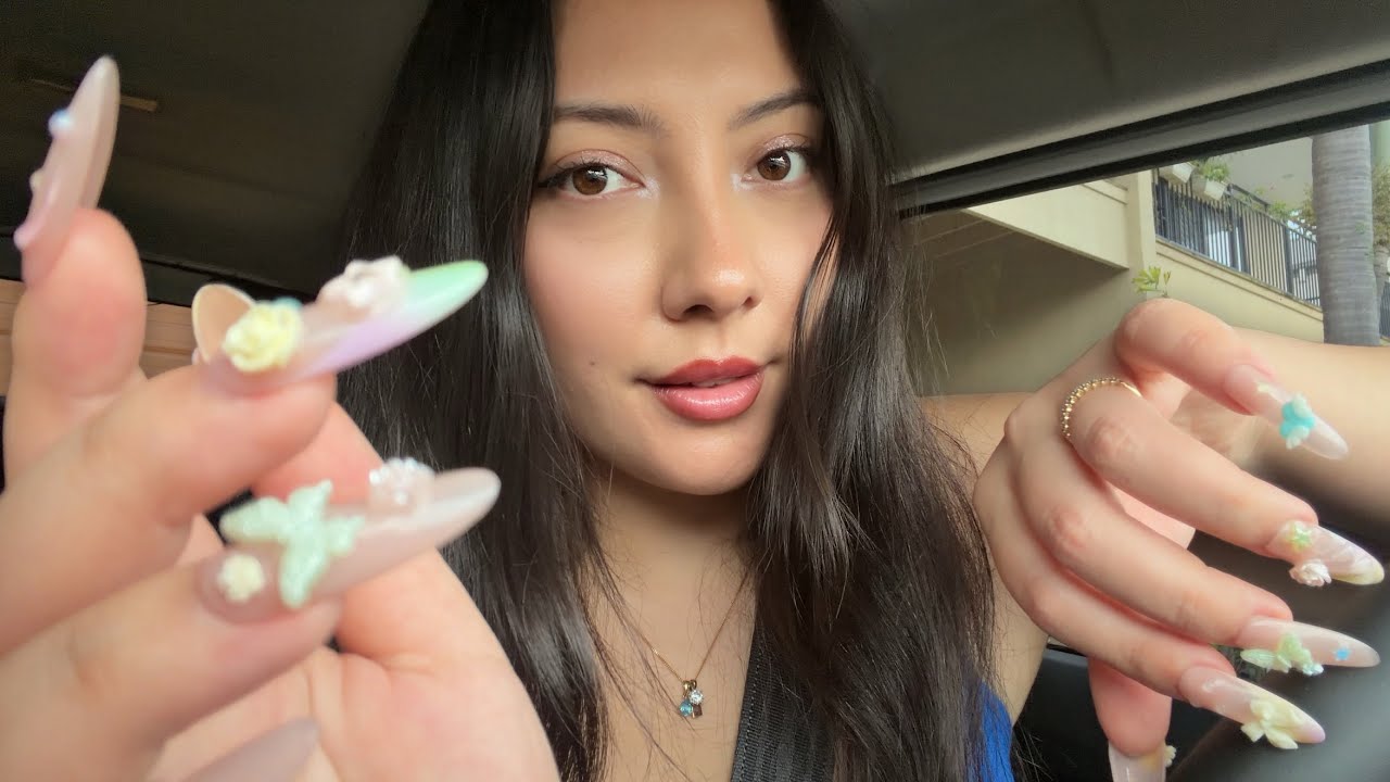 doing ASMR in my car again because why not 🤷🏻‍♀️🚗💤