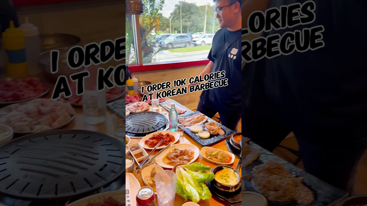 10k calories at Korean Barbecue