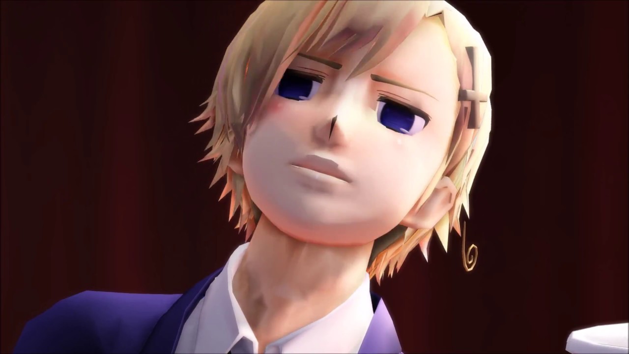 【MMD Gakuen Hetalia】 Cake or Death 『Nordic 5』
