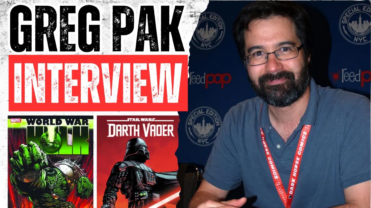Darth Vader, Batman & the Incredible Hulk: A Conversation with Greg Pak