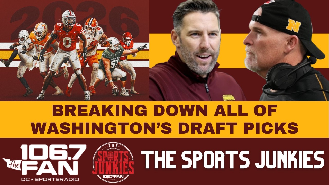Grading The Commanders Draft | Sports Junkies
