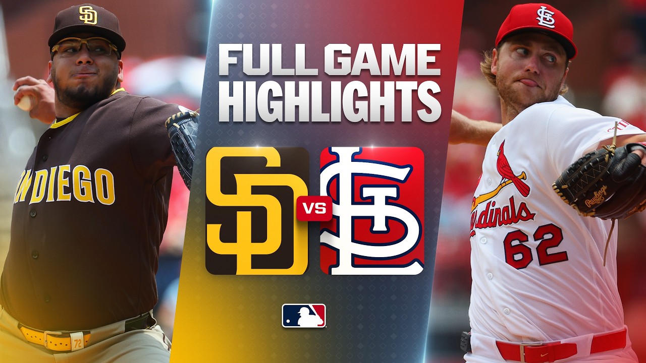 PADRES vs. CARDINALS Full Game Highlights (6/17/26) | MLB Highlights