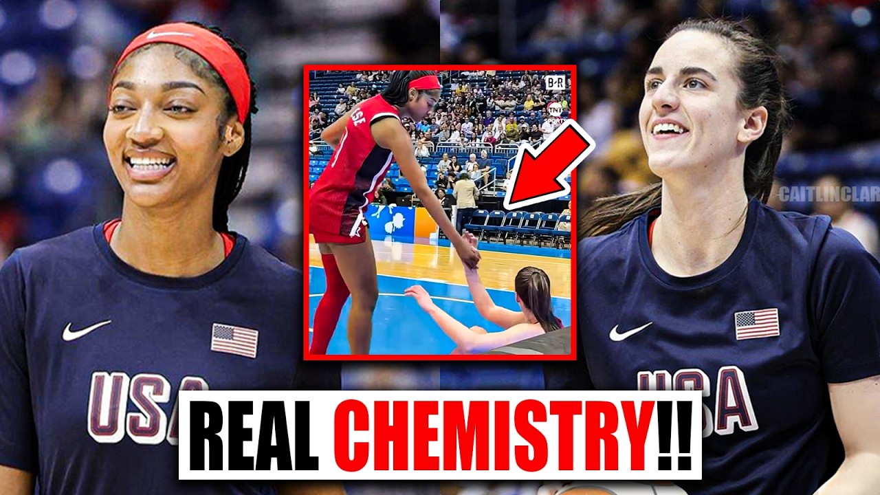 Angel Reese & Caitlin Clark SILENCE DOUBTS With Team USA CHEMISTRY | WNBA Space