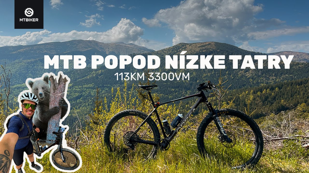 Skvelý MTB výlet popod NÍZKE TATRY – z Donovalov na Čertovicu
