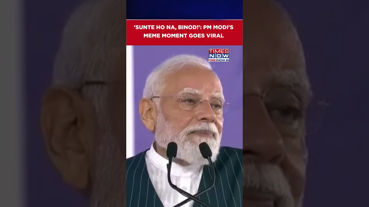PM Modi's Viral 'Binod' Moment At CG Semi OSAT Launch Leaves Audience In Splits #shorts
